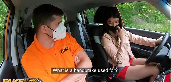 trendsFake Driving School Lady Dee sucks instructor’s disinfected burning cock